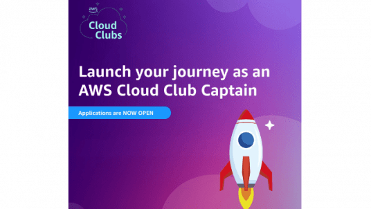 AWS Cloud Club Captain - Applications Open